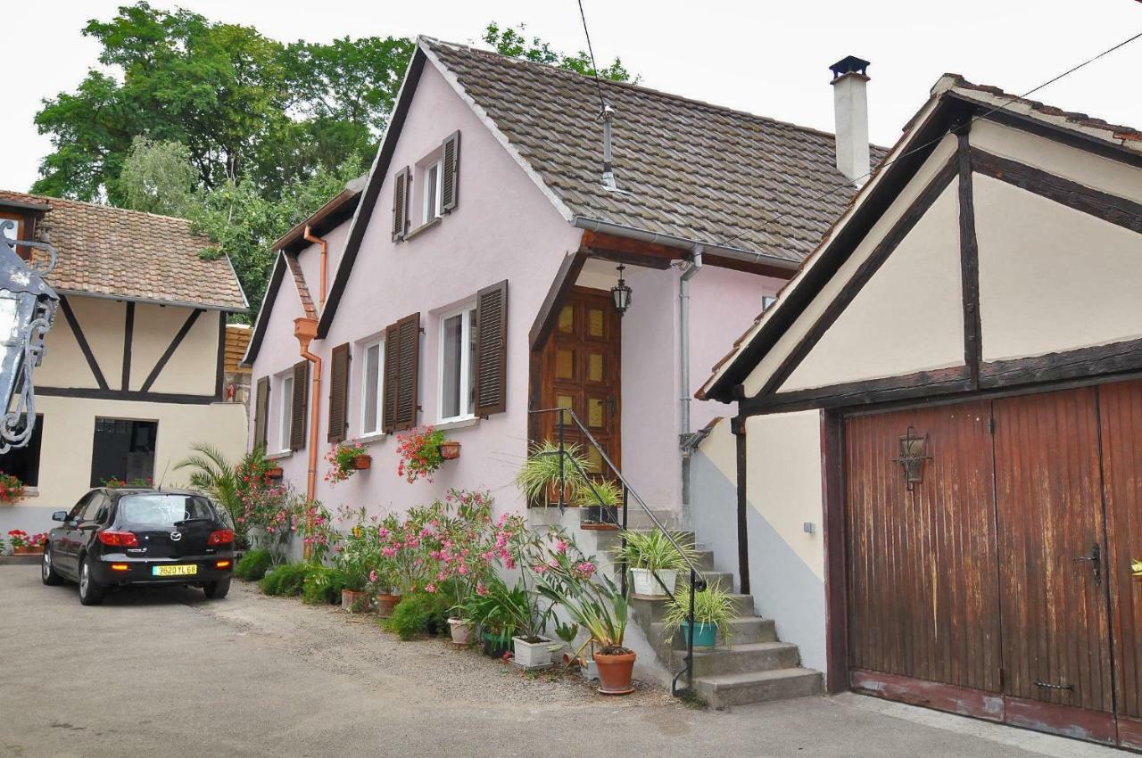 La Maison Fleurie Gites Du Florimont Ingersheim Exterior photo